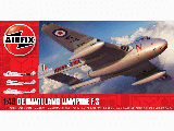 DE HAVILLAND VAMPIRE F.3 1-48 SCALE A06107